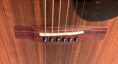 Santa Cruz OM CocoBolo Guitar #6238 with Sinker Redwood Top