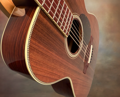 Santa Cruz OM CocoBolo Guitar #6238 with Sinker Redwood Top