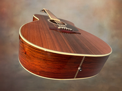 Santa Cruz OM CocoBolo Guitar #6238 with Sinker Redwood Top