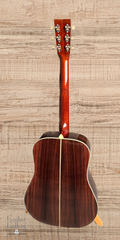 Santa Cruz Custom D-42 guitar full back view
