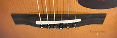 Santa Cruz Custom D-42 guitar bridge