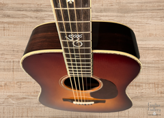 Santa Cruz Custom D-42 guitar logo