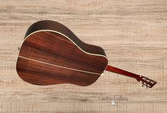 Santa Cruz Custom D-42 guitar glam shot back