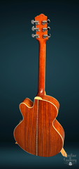Santa Cruz Art Deco model F guitar full back view