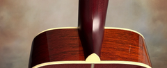 Santa Cruz 1934 D mahogany guitar  heel