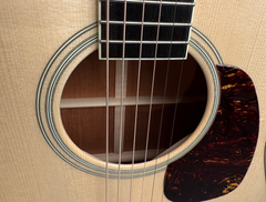 Santa Cruz 1934 D mahogany guitar rosette