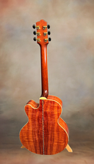 Santa Cruz F Koa guitar full back view