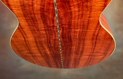 Santa Cruz F Koa guitar low back