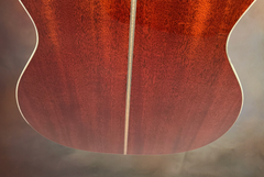Santa Cruz OM #6344 mahogany guitar low back