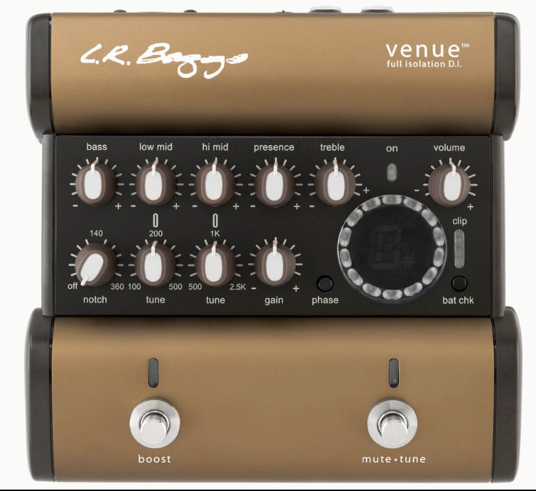 acoustic guitar volume pedal LR Baggs Venue DI Acoustic Guitar Preamp