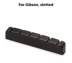Black Tusq XL nut for Gibson guitar