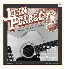 John Pearse Guitar Strings