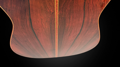 Sexauer FT-000-D Brazilian rosewood guitar low back view