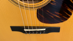 Sexauer FT-000-D Brazilian rosewood guitar ebony bridge