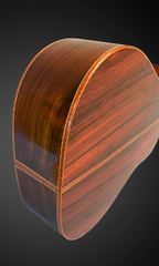 Sexauer FT-000-D Brazilian rosewood guitar end graft