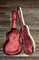 Bruce Sexauer FT-14 Braz rosewood guitar Case interior