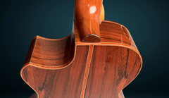 Bruce Sexauer JB L-00 guitar heel