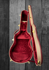 Simpson GA-C Artist grade Sapele guitar case interior
