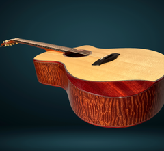 Simpson GA-C Artist grade Sapele guitar ergonomic top bevel