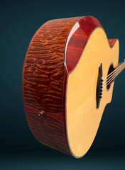 Simpson GA-C Artist grade Sapele guitar end graft