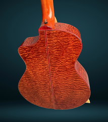 Simpson GA-C Artist grade Sapele guitar back