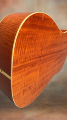 Square Deal JN guitar curly mahogany back