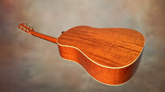 Square Deal JN guitar Glam shot back