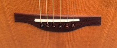 Stehr Auditorium guitar with Madagascar rosewood bridge