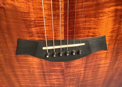 Taylor custom All Koa GA guitar ebony bridge