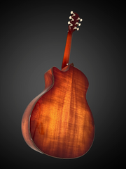 Taylor custom All Koa GA guitar glam shot back