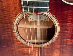 Taylor custom All Koa GA guitar abalone rosette