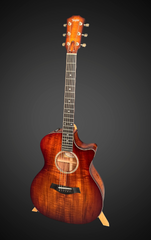 Taylor custom All Koa GA guitar at GuitarGal.com