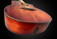 Taylor custom All Koa GA guitar end
