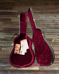 Taylor custom All Koa GA guitar case interior