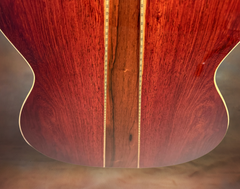 Tippin 000-12T 3 piece back guitar German marquetry back inlay