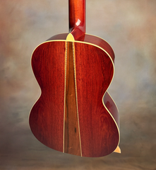 Tippin 000-12T 3 piece back guitar with Brazilian rosewood center wedge