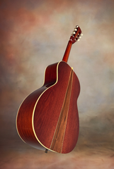 Tippin 000-12T 3 piece back guitar glam shot back