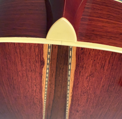 Tippin 000-12T 3 piece back guitar Brazilian rosewood back center piece