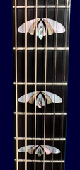 Tippin Art Deco TREE Mahogany guitar fretboard
