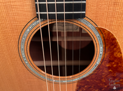 Tippin Art Deco TREE Mahogany guitar rosette