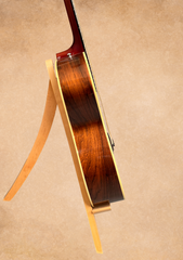 Tippin 000-12 fret Brazilian rosewood guitar side