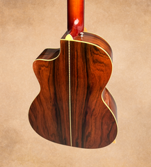 Tippin 000-12 fret Brazilian rosewood guitar back