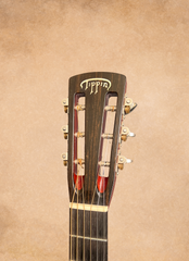 Tippin 000-12 fret Brazilian rosewood guitar slotted headstock