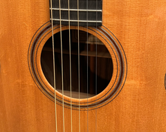 Tippin 000-12 fret Brazilian rosewood guitar rosette