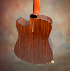 Tom Sands model L Malaysian Blackwood guitar back