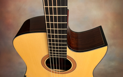Tom Sands model L Malaysian Blackwood guitar ebony fretboard