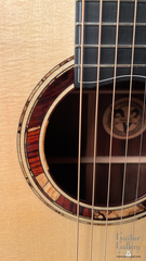 Vines SL cocobolo guitar rosette detail