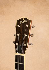 Kim Walker Archtop bound headstock