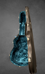 Kim Walker 0-14 Brazilian rosewood guitar with Calton case with Aqua interior