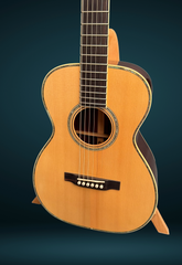 Kim Walker 0-14 Brazilian rosewood guitar with very fine Red Spruce top